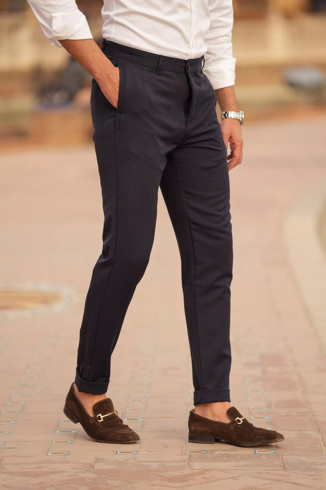 Midnight Tailor – Slim Fit Dress Trouser