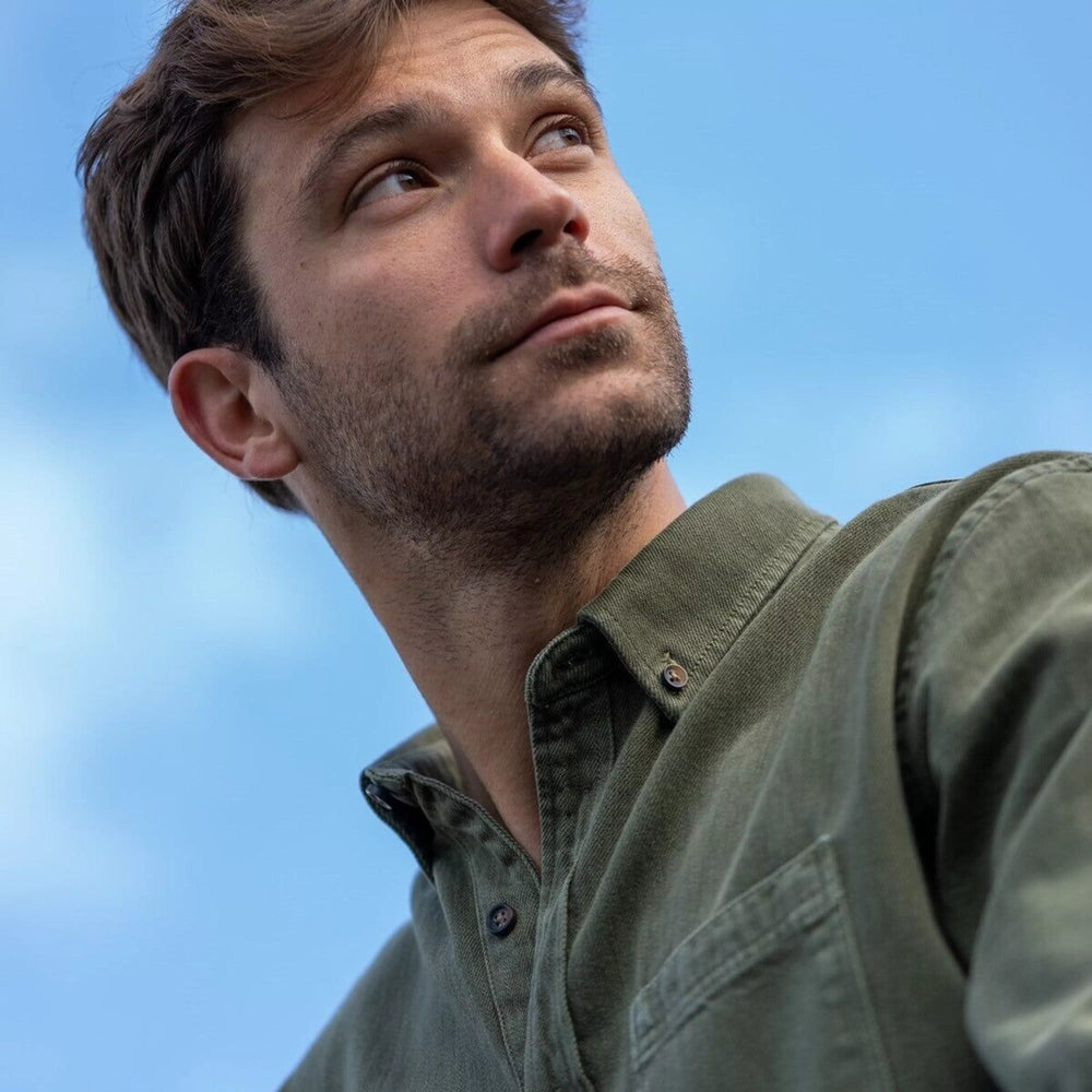 Fieldstone Utility Shirt – Olive Green