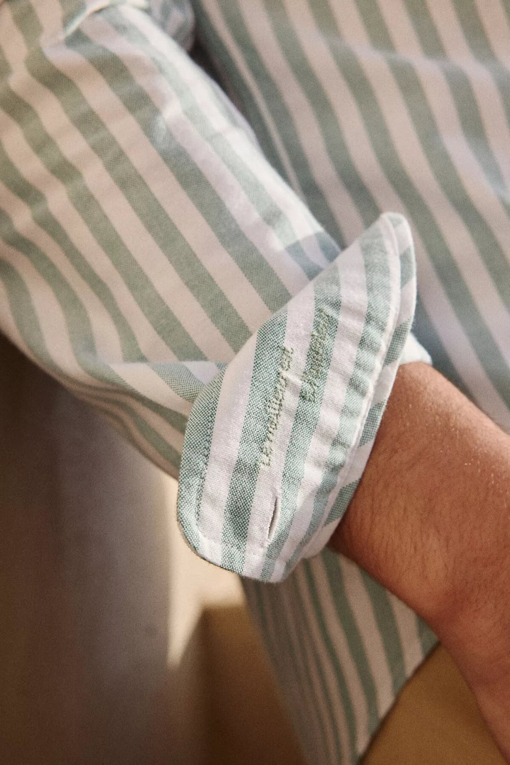 Riviera Stripe – Lightweight Cotton Shirt